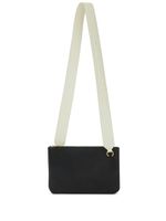 Jil Sander sac cabas en cuir Link LG bride logo - Noir