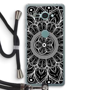 Roses Are Red: Sony Xperia XZ2 Compact Transparant Hoesje met koord