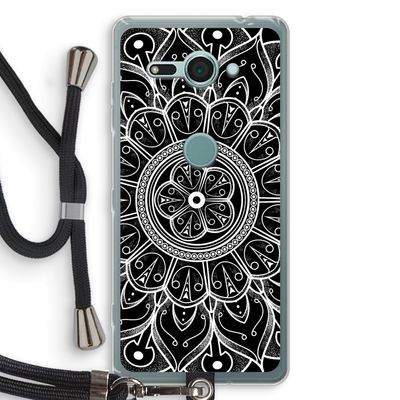 Roses Are Red: Sony Xperia XZ2 Compact Transparant Hoesje met koord