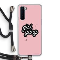 Girl Gang: OnePlus Nord Transparant Hoesje met koord