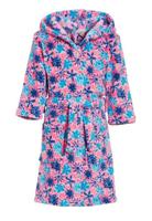 Kinderbadjas bloemen-98/104