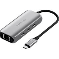 Satechi ST-H3C25EM USB-C dockingstation Geschikt voor merk (dockingstation): Apple MacBook, MacPro Satechi ST-H3C25EM USB-C dockingstation Geschikt voor merk (dockingstation): Apple MacBook, MacPro