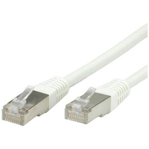 VALUE Patchkabel Cat.6 (Class E) S/FTP (PiMF), wit, 7 m