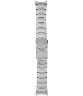 Horlogeband Seiko Seiko-5 / 7S26-0040 / SKX031K2 / 302C1JM-L Staal 22mm
