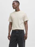 Jack & Jones Jjeaustin Tee Ss Noos Print T-shirts 4785237 Antique White Melange