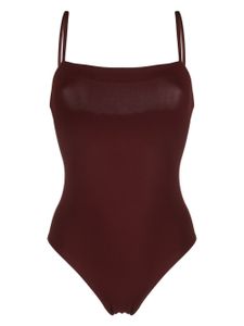 ERES maillot de bain Aquarelle à encolure carrée - Marron