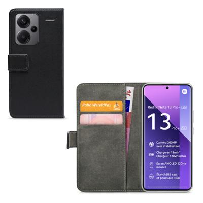 Mobilize Classic Gelly Wallet Book Case Xiaomi Redmi Note 13 Pro+ 5G Black