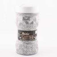 Darice • glitter pot 235 gram zilver