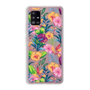 Tropisch 2: Samsung Galaxy A51 5G Transparant Hoesje