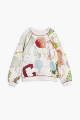 MICKEY™ PRINTED SWEATSHIRT - WHITE - 13/14