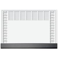 Sigel Office HO365 Bureau onderlegger 2-jaarskalender Zwart, Wit (b x h) 595 mm x 410 mm - thumbnail