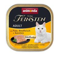 ANIMONDA Vom Feinsten Adult Turkey, beef and carrots - nat kattenvoer - 100g