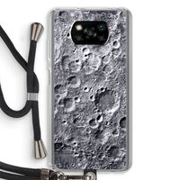 Maanlandschap: Xiaomi Poco X3 NFC Transparant Hoesje met koord