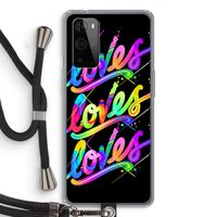 Loves: OnePlus 9 Pro Transparant Hoesje met koord