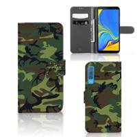 Samsung Galaxy A7 (2018) | Telefoon Hoesje | Army Dark