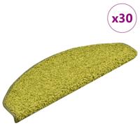 Trapmatten 30 stuks 65x21x4 cm Groen Halfrond Groot