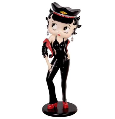 Betty Boop Biker Beeld - Groot 98 cm