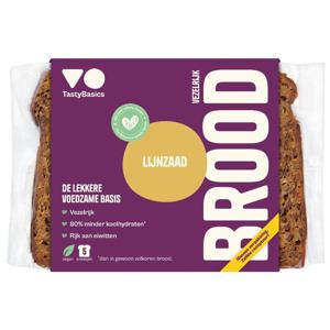 TastyBasics Brood lijnzaad (250 gr)