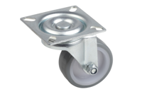 Metafranc zwenkwiel 50mm pu w - wu0802870