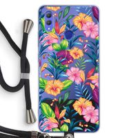 Tropisch 2: Honor Note 10 Transparant Hoesje met koord