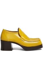 Marni mocassins à bout carré - Jaune