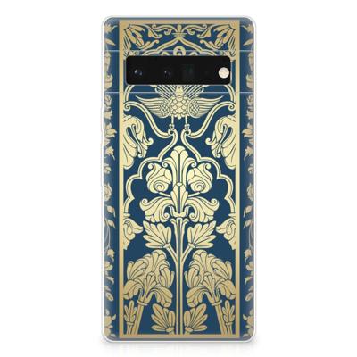 Google Pixel 6 Pro | TPU Case | Beige Flowers