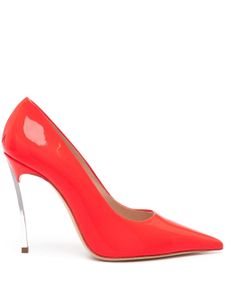 Casadei escarpins vernis Superblade 100 mm - Orange