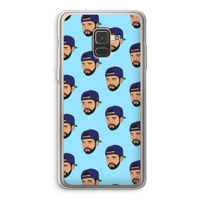 Drake Away: Samsung Galaxy A8 (2018) Transparant Hoesje