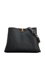 Tod's sac cabas en cuir T Timeless médium - Noir - thumbnail