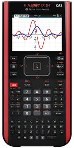 Texas Instruments TI NSPIRE CX II-T CAS calculator Pocket Grafische rekenmachine Zwart