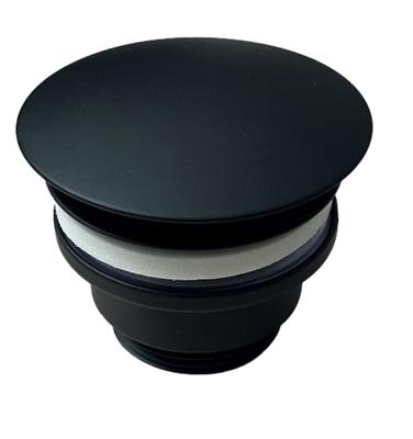 Schutte Design-afvoerwaste | Mat Zwart | 1 1/4" x 65 mm | Permanent - 98807500