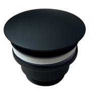 Schutte Design-afvoerwaste | Mat Zwart | 1 1/4" x 65 mm | Permanent - 98807500