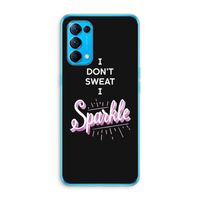 Sparkle quote: Oppo Find X3 Lite Transparant Hoesje
