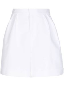 Dice Kayek short à taille haute - Blanc