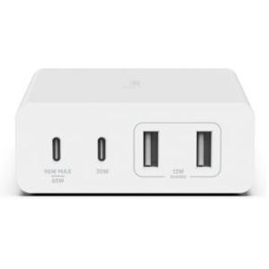 Belkin netlader 108W 4-Port GaN. 2xUSB-C 2xUSB-A WCH010vfWH