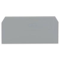WAGO 279-325 Afsluit- en scheidingsplaat Grijs 100 stuk(s)