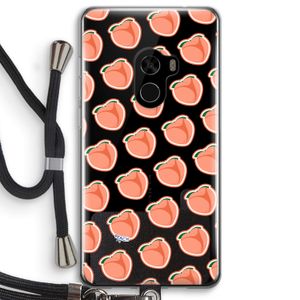 Just peachy: Xiaomi Mi Mix 2 Transparant Hoesje met koord