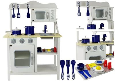Viking Choice Kinderkeuken met keukengerei en accessoires - 60,5 x 30,5 x 85 cm Viking Choice Kinderkeuken met keukengerei en accessoires - 60,5 x 30,5 x 85 cm