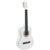 Dimavery AC-303 akoestische klassieke gitaar 4/4 wit met tas