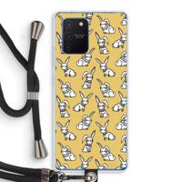 Haas: Samsung Galaxy Note 10 Lite Transparant Hoesje met koord
