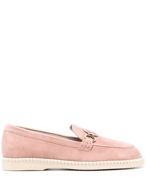 Hogan mocassins en daim Deconstructed H642 - Rose