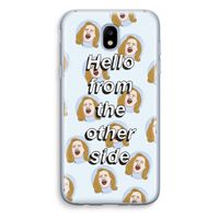 Hello: Samsung Galaxy J5 (2017) Transparant Hoesje