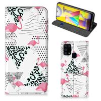 Samsung Galaxy M31 | Hoesje maken | Flamingo Triangle