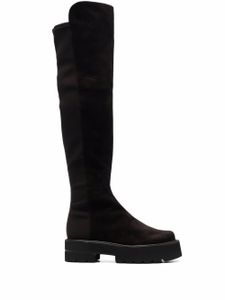 Stuart Weitzman bottes en daim - Marron