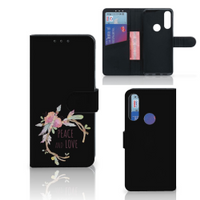 Alcatel 1S 2020 Leuk Hoesje Boho Text