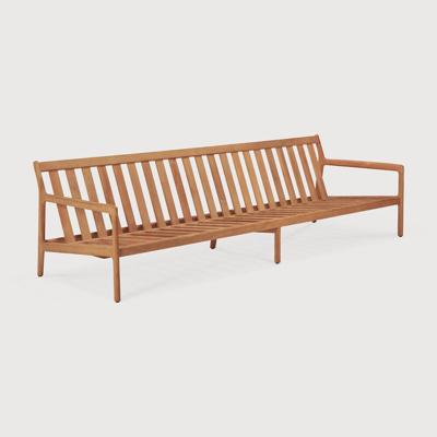 Ethnicraft 3-zits Tuinbank 'Jack' Teakhout, kleur Naturel