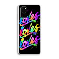 Loves: Samsung Galaxy S20 Plus Transparant Hoesje