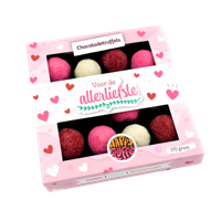 Chocoladetruffels - "Voor de allerliefste" HappyTruffels