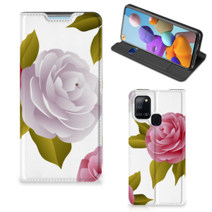 Samsung Galaxy A21s Smart Cover Roses