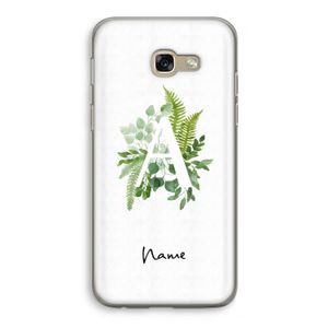Green Brush: Samsung Galaxy A5 (2017) Transparant Hoesje